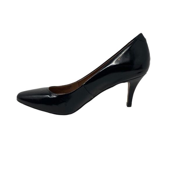 Corso Como 8.5 Black Patent Leather Pumps 3 in Heels Stiletto Evening Elegant - Picture 1 of 7
